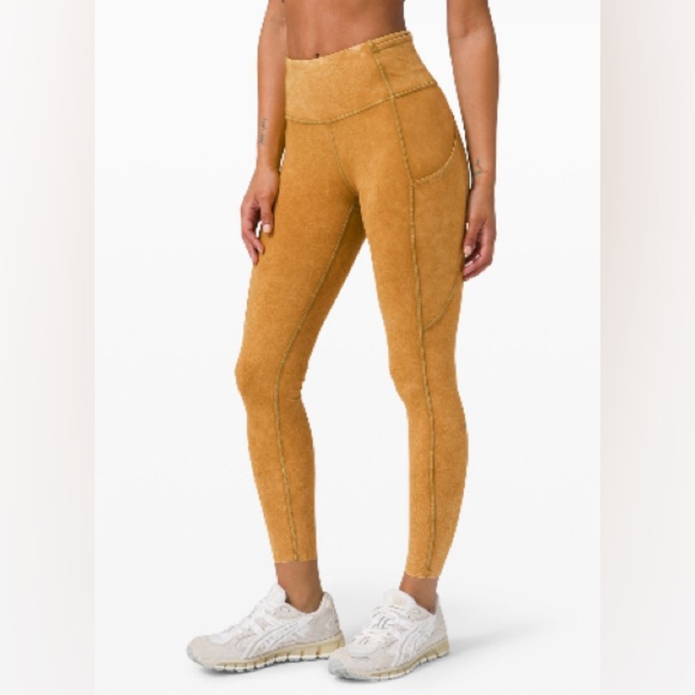 Lululemon Ice Dye- Ice Wash Spiced Bronze. Fast and Free High-Rise Tight